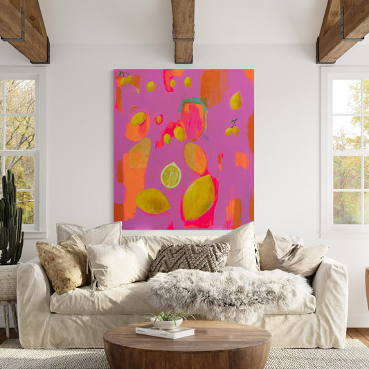 Lemon Rosa 160x140cm