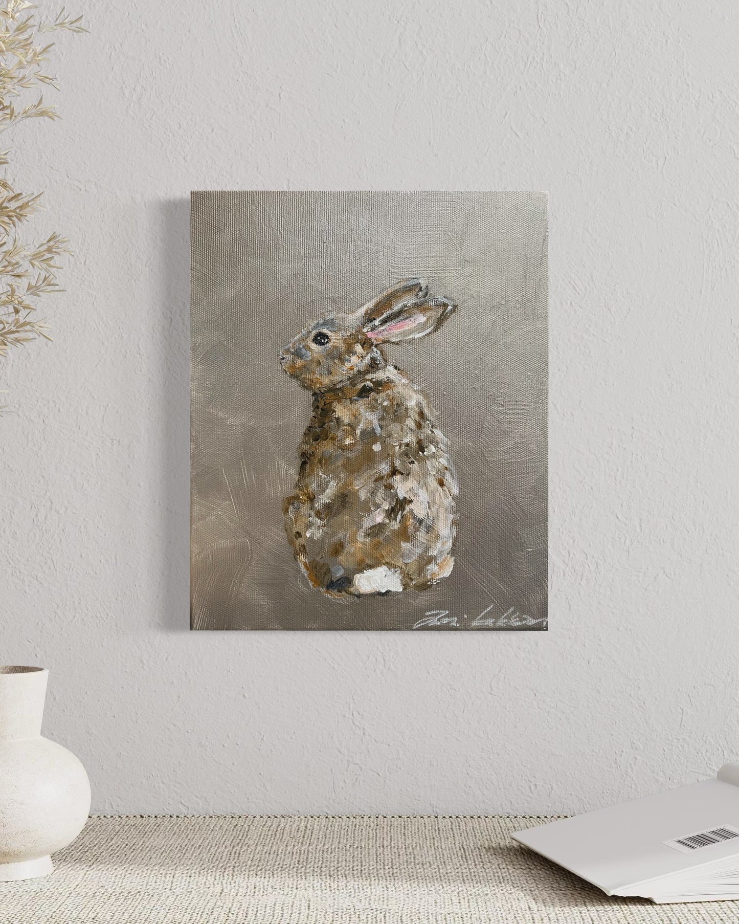 Hopeapupu 27x22cm