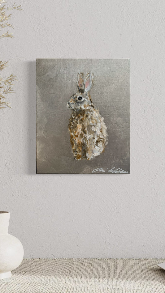 Hopeapupu II, 27x22cm