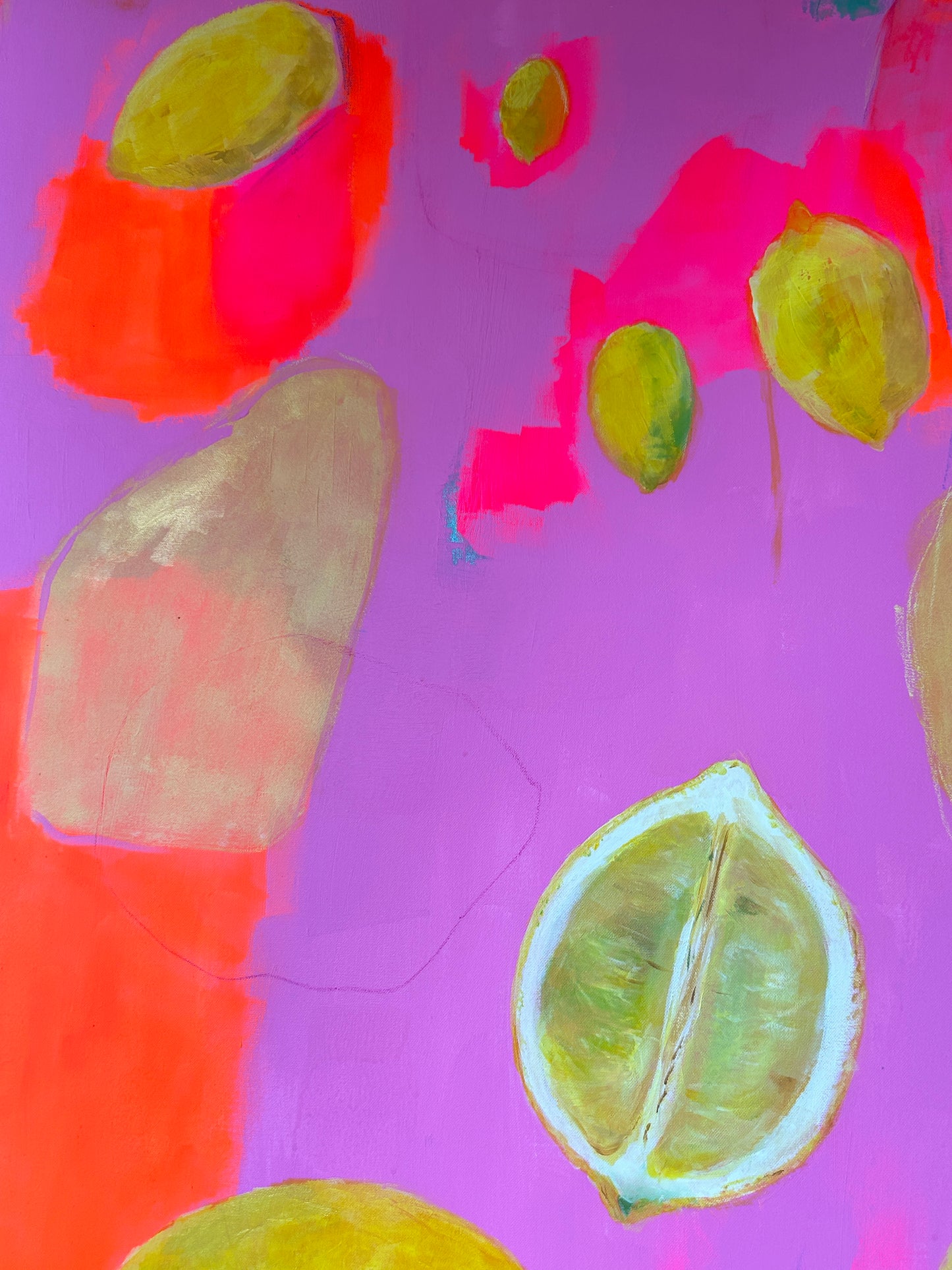 Lemon Rosa 160x140cm