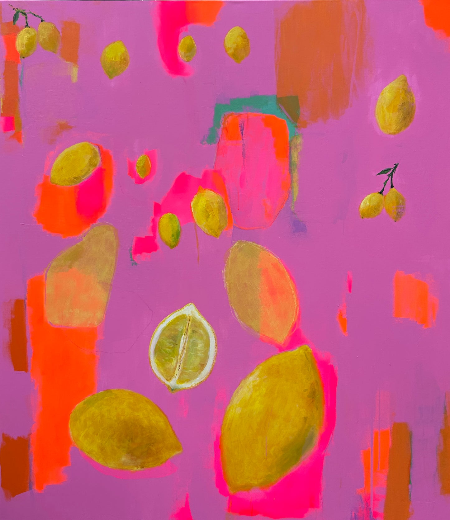 Lemon Rosa 160x140cm