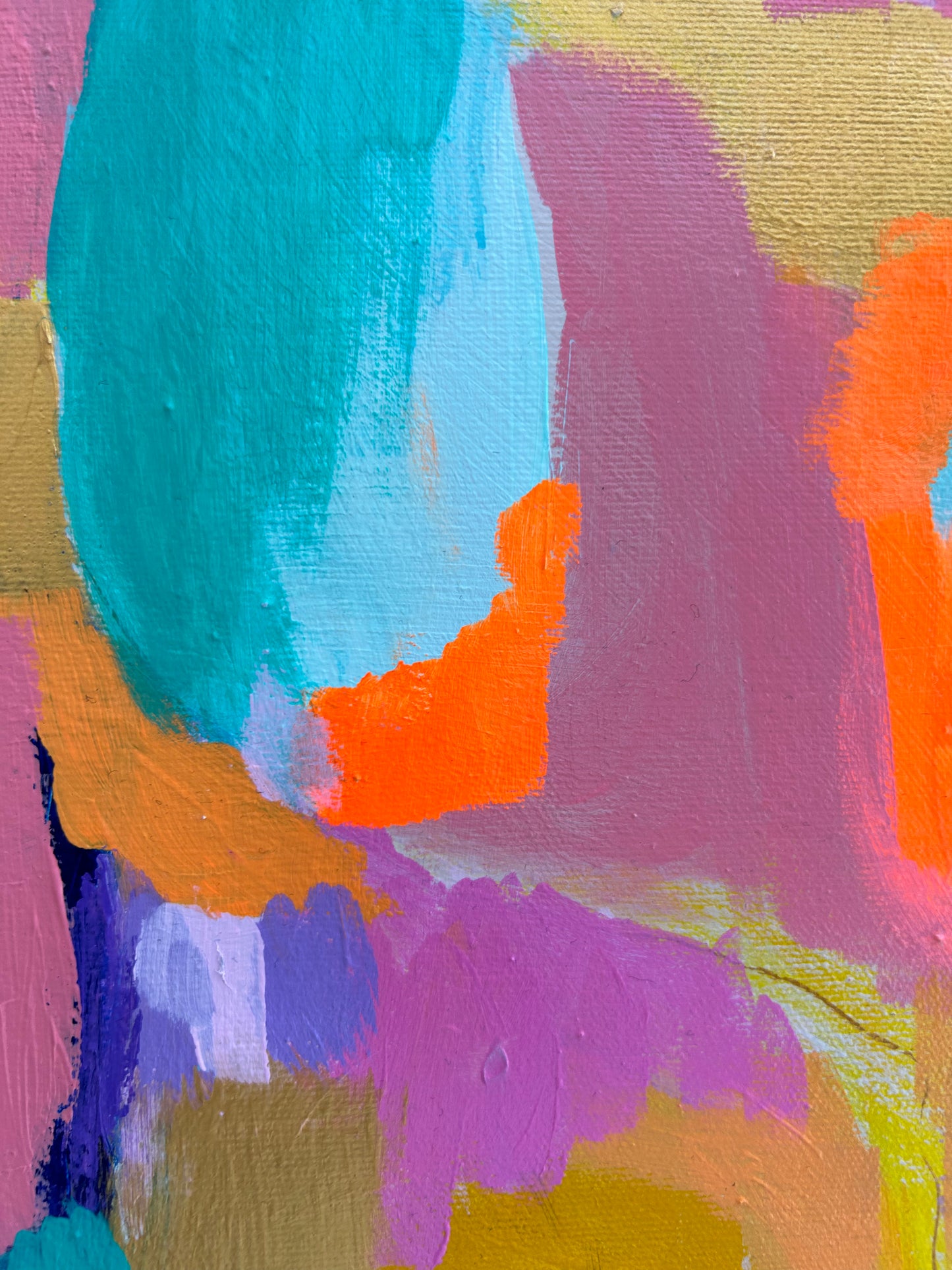 Värien leikki - 100x80cm