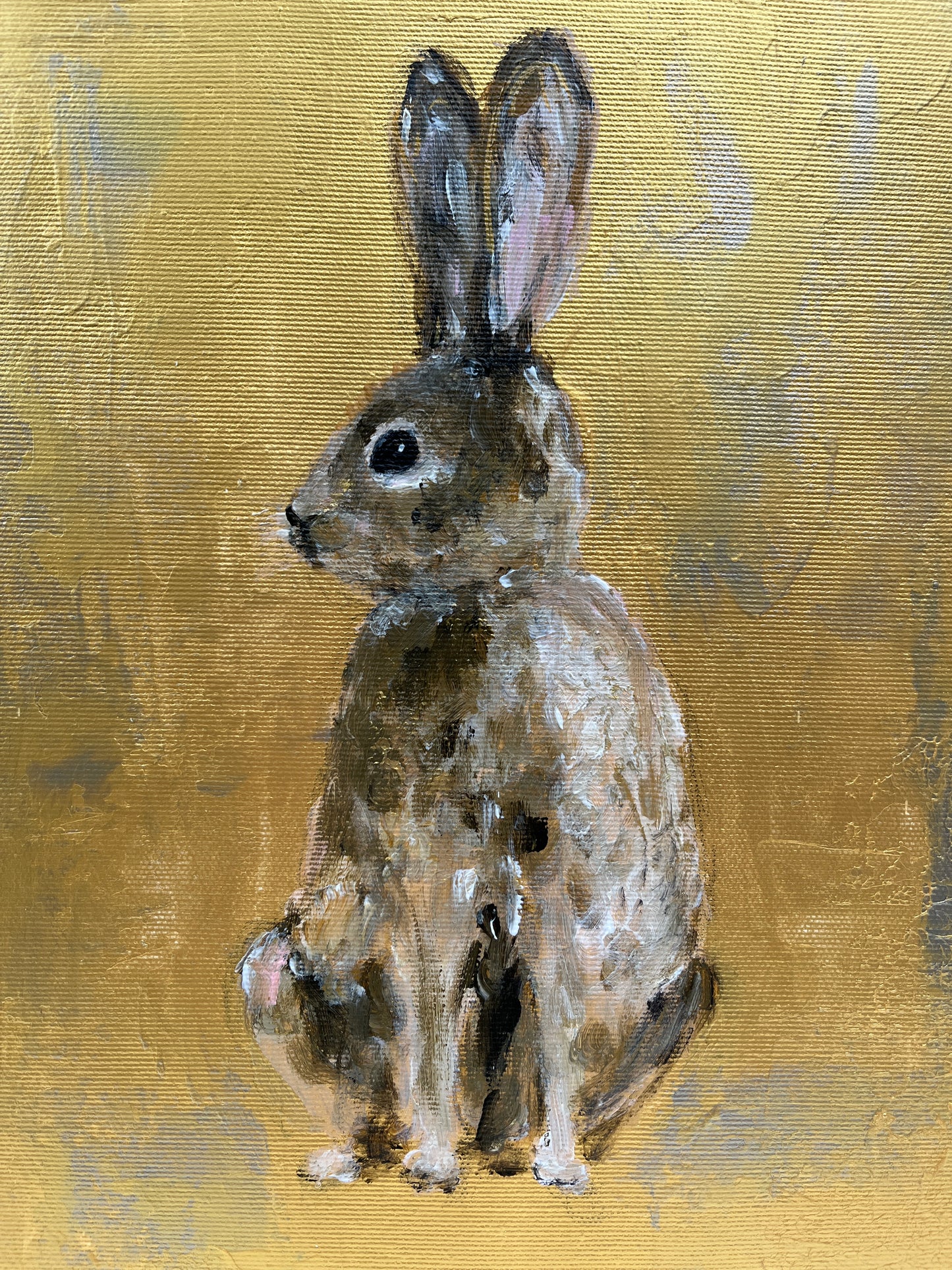 Hiljainen vieras 33x24cm