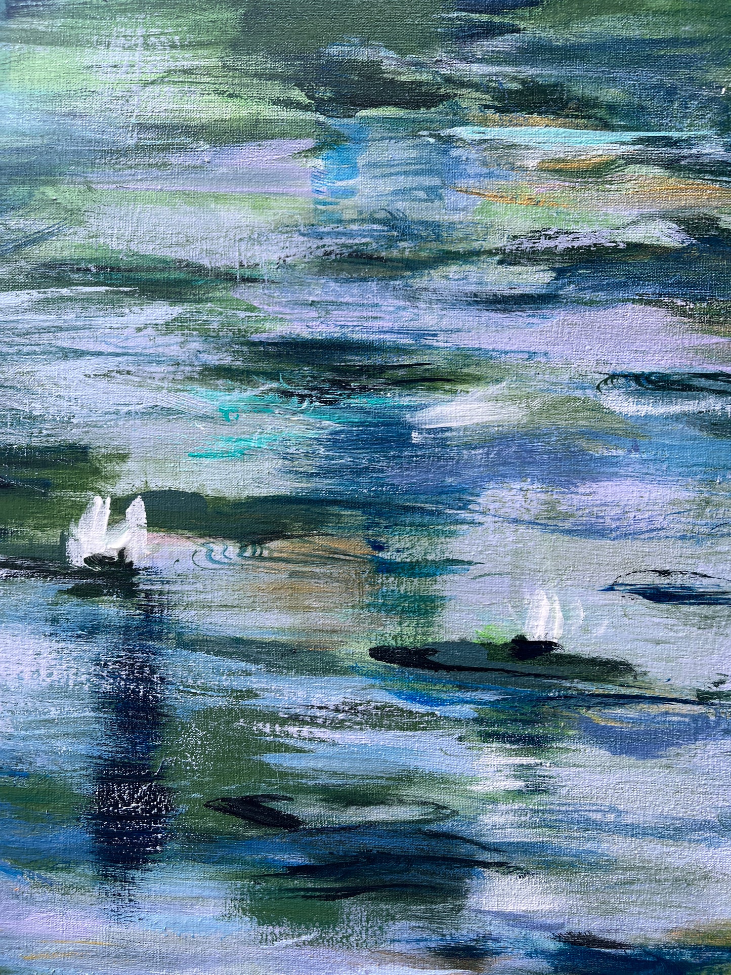 Uinuva lampi 120x100 cm