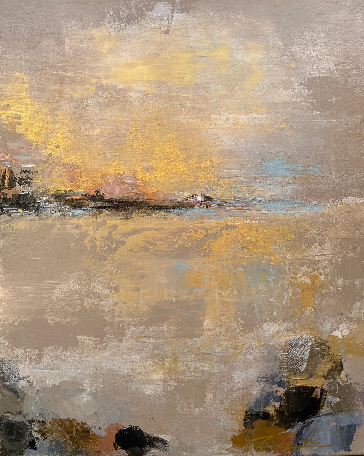 Pysähtynyt hetki 55x46cm