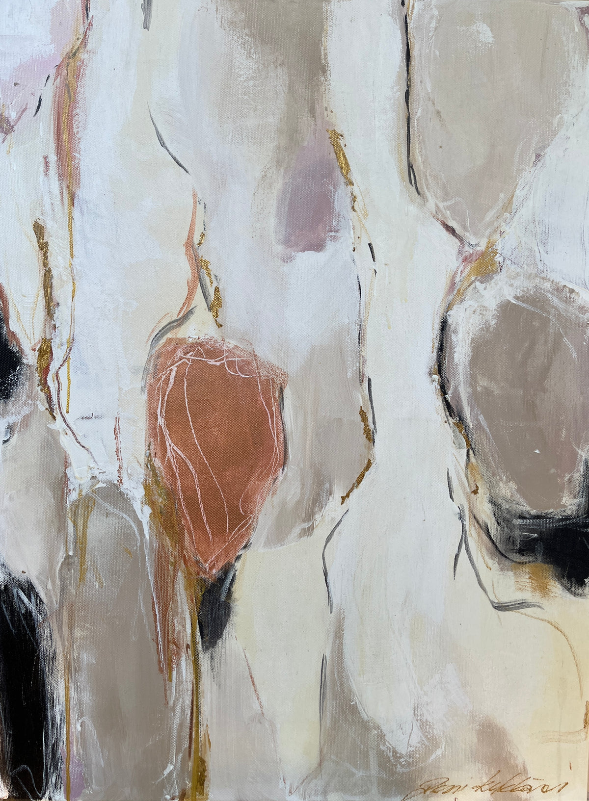 Ajan kerrokset 80x60cm