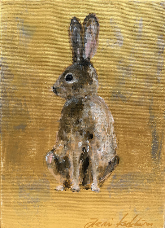 Hiljainen vieras 33x24cm