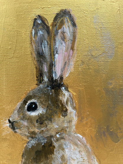 Hiljainen vieras 33x24cm