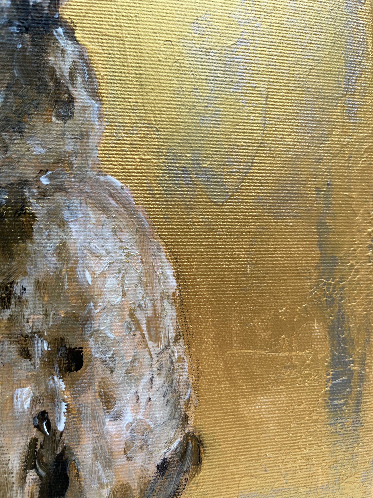 Hiljainen vieras 33x24cm