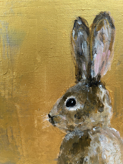 Hiljainen vieras 33x24cm