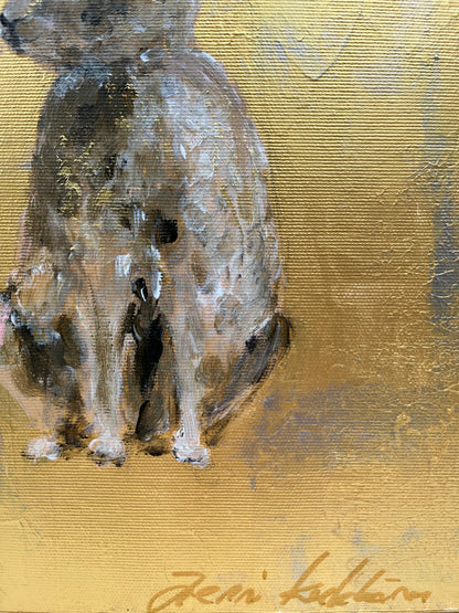 Hiljainen vieras 33x24cm
