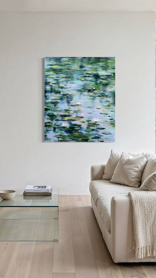 Uinuva lampi 120x100 cm