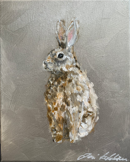 Hopeapupu II, 27x22cm