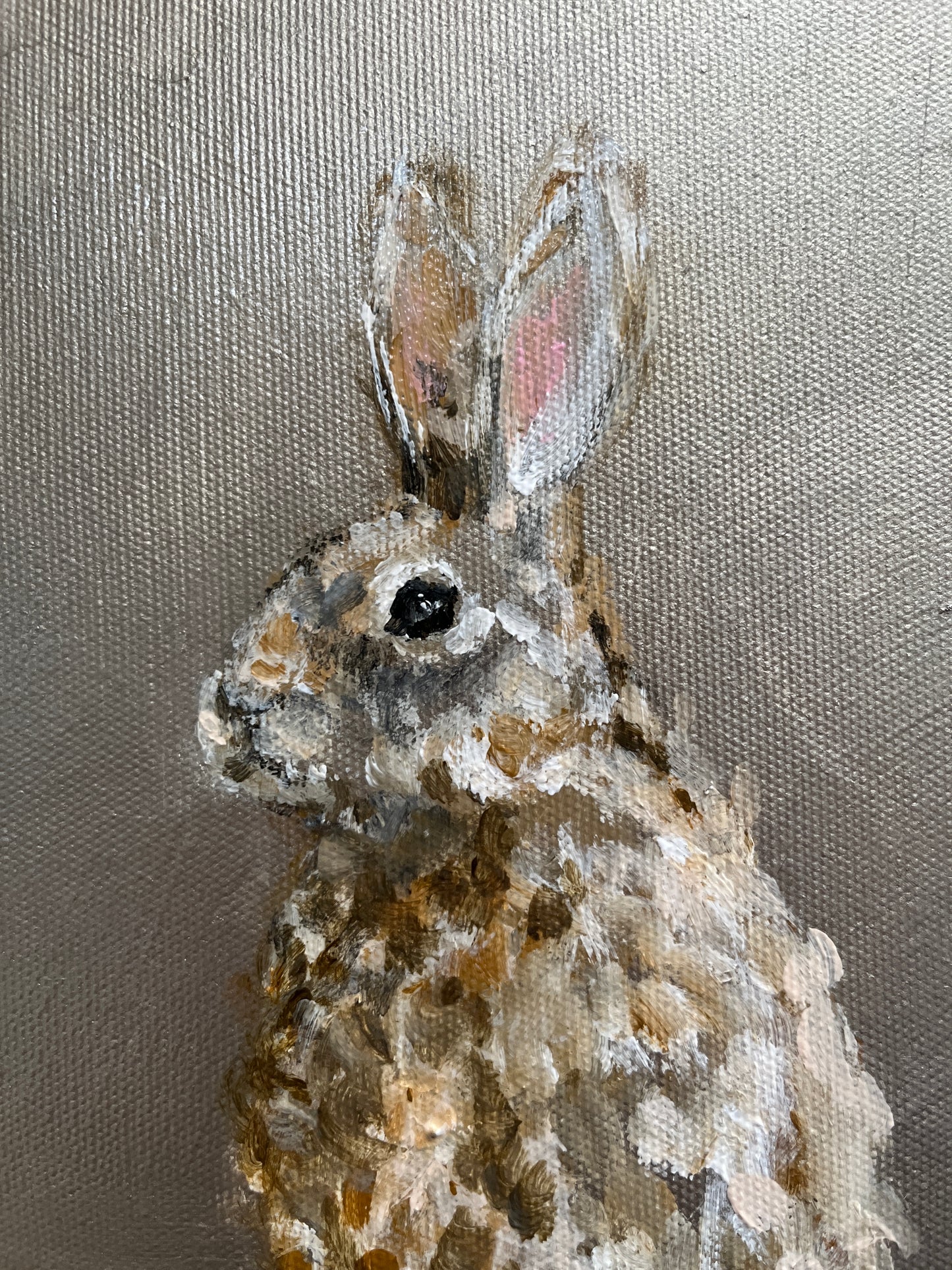Hopeapupu II, 27x22cm