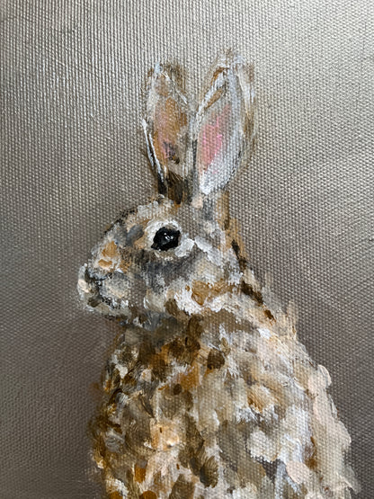 Hopeapupu II, 27x22cm