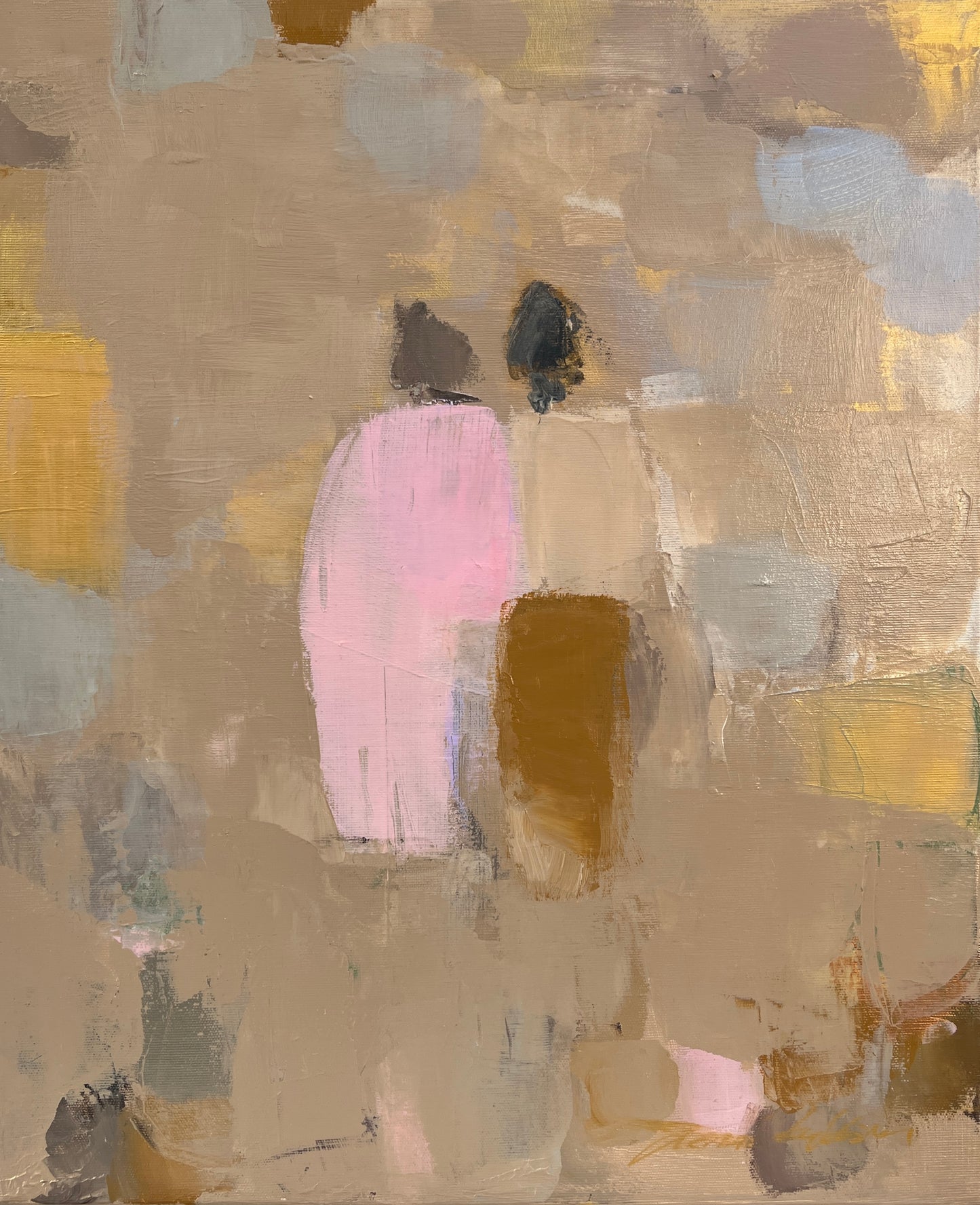 Sanaton side 55x46cm