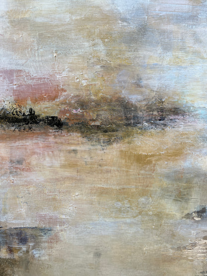 Sumuinen horisontti 55x46cm