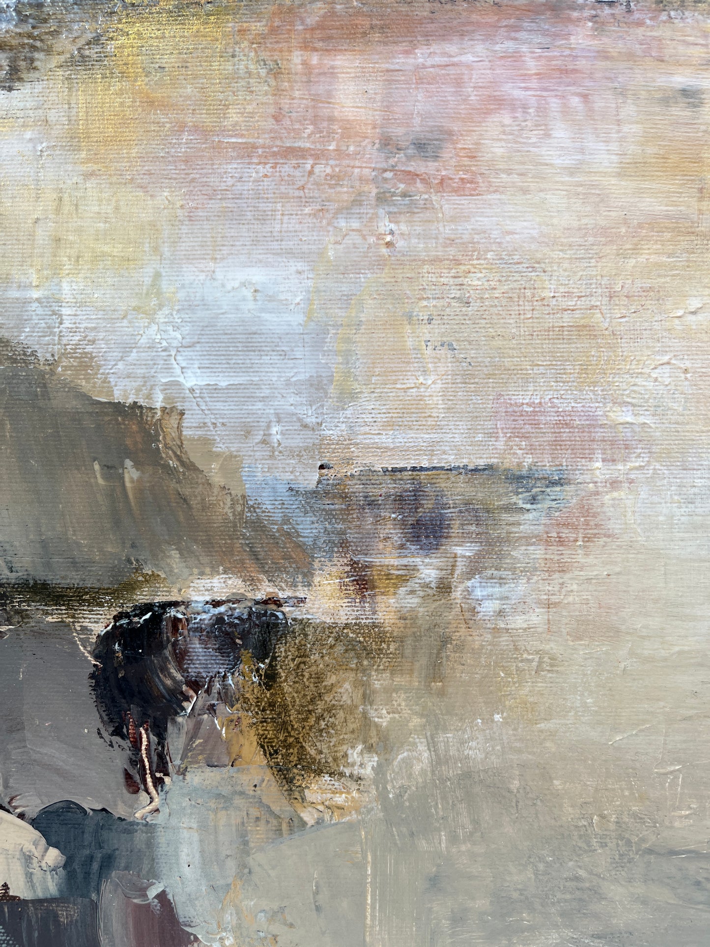 Sumuinen horisontti 55x46cm