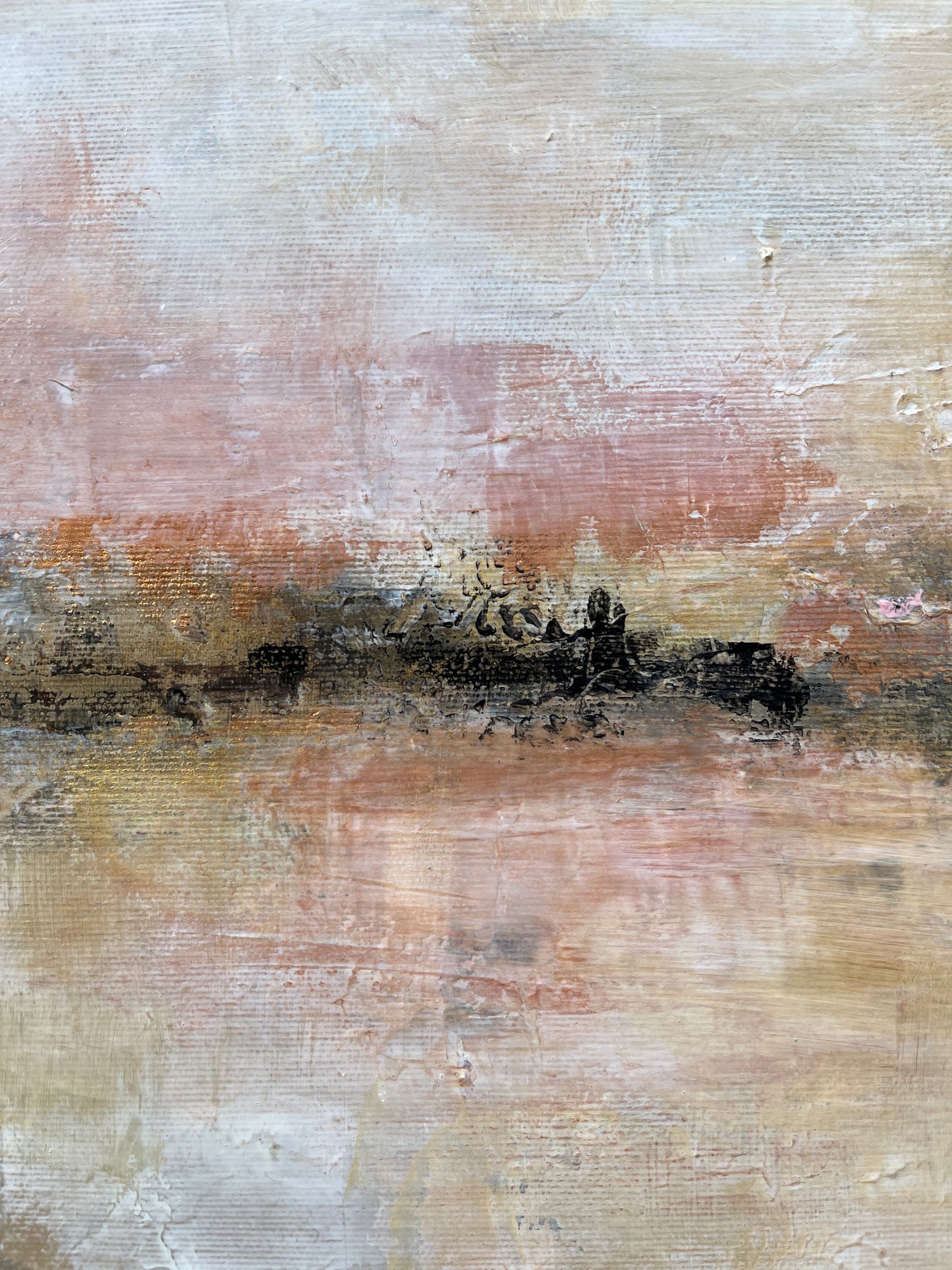 Sumuinen horisontti 55x46cm