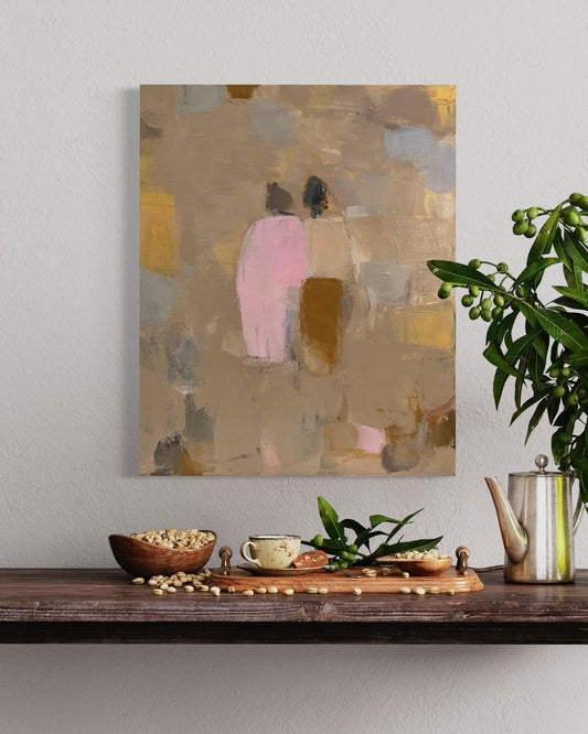 Sanaton side 55x46cm
