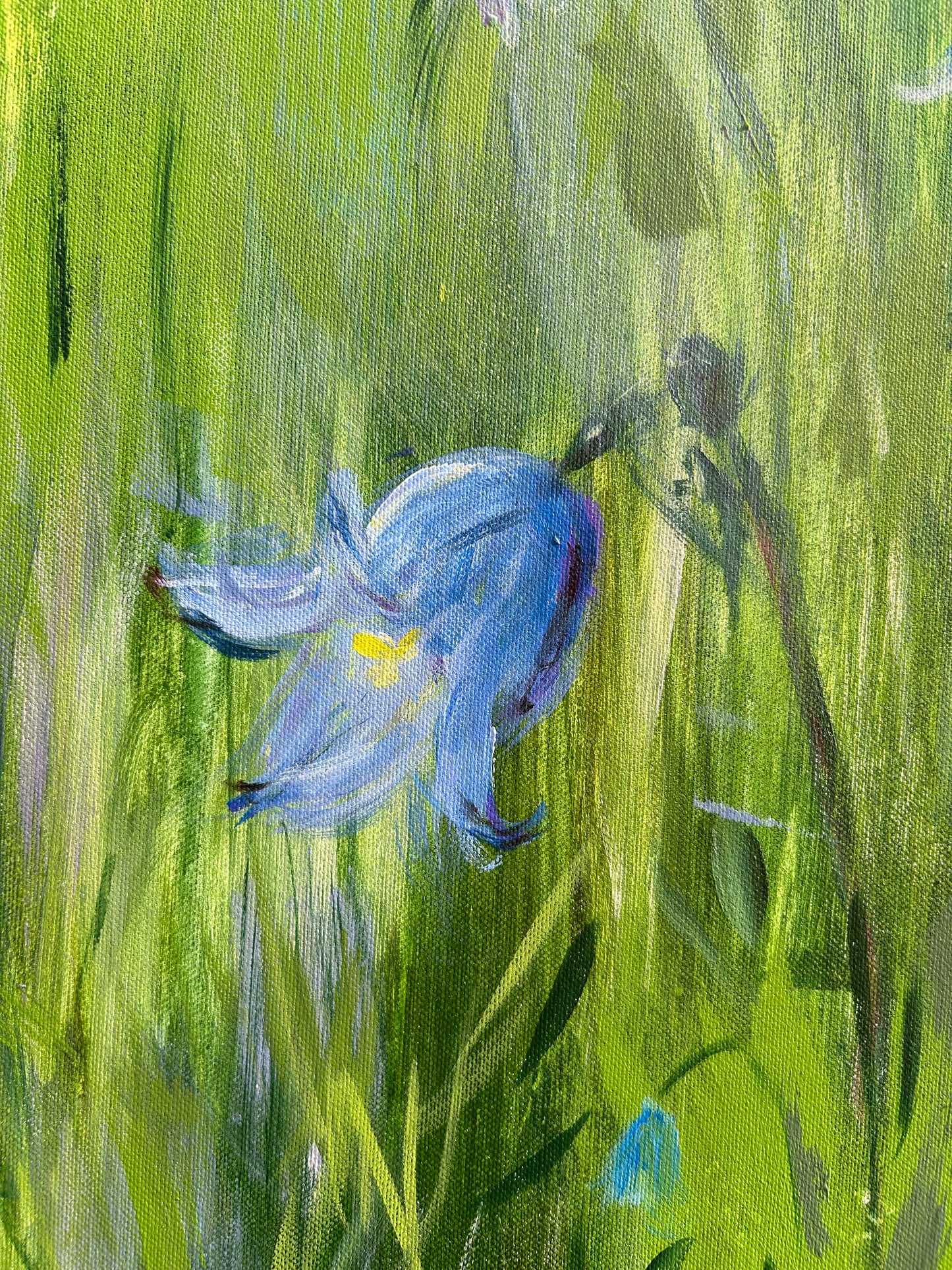 Wild Bluebells - 120x140cm