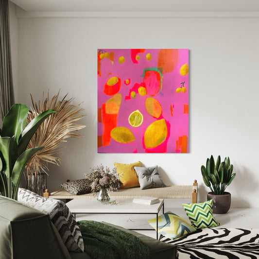 Lemon Rosa 160x140cm